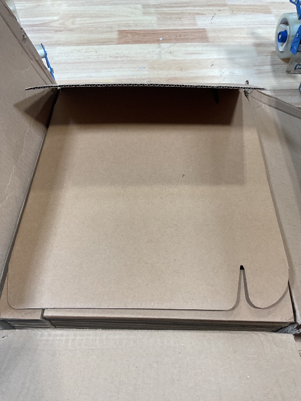 Photo 1 of 11x10x2 Inches Shipping Boxes Set of 25, Brown Corrugated Mailing Cardboard Box Literature Mailer for Packing Small Business Moving and Storage,E-Commerce Packaging (11"×10“×2”)