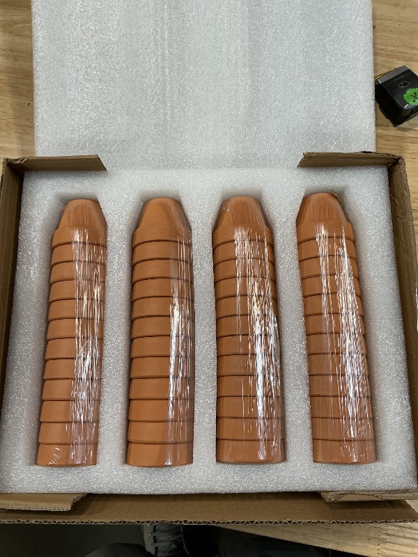 Photo 1 of 2 Inch Terracotta & Clay Plant Pots with Drainage Hole - 48 Pack Mini Terra Cotta Pots for Indoor Outdoor Plants, Breathable Unglazed Classic Planter Pots for Succulents, Herbs, Flowers