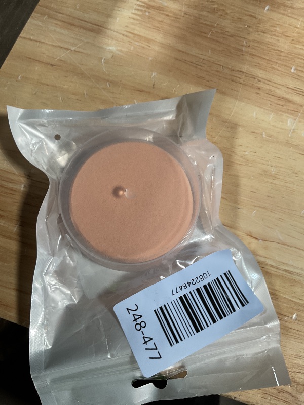 Photo 1 of 2 Pcs Foundation Sponge, Round Makeup Sponges for Foundation, for All Skin Types, Powder Puff for Flawless Application, Wet and Dry Dual Use