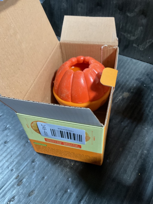 Photo 1 of **MISSING FREEZABLE CUPS*** Yummy Sam Frozen Treat Dispensing Dog Toy Ball, Freezable Durable Interactive Puzzle Chew Toys to Keep Busy for Aggressive Chewers, Slow Feeder for Medium Large Dogs Boredom Relief Training