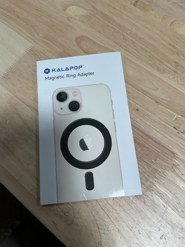 Photo 1 of ***RING ONLY***KALAPOP for Magsafe Magnet Sticker,2PCS,Magnetic Adapter Ring for Phone Cases&Wireless Charging,Mag Safe Accessories,Compatible with iPhone 16/15/14/13,Galaxy S24/S23/S22/Ipad/Kindle (Dark Blue 1PCS)