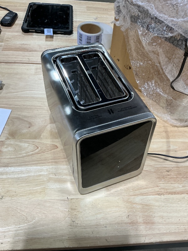 Photo 1 of 2 Slice Toaster, Smart Digital Touchscreen with Memory Function, 1.5" Extra-Wide Slots, 5 Bread Types & 6 Browning Settings, 900W for Fast Toasting, Defrost & Reheat Modes