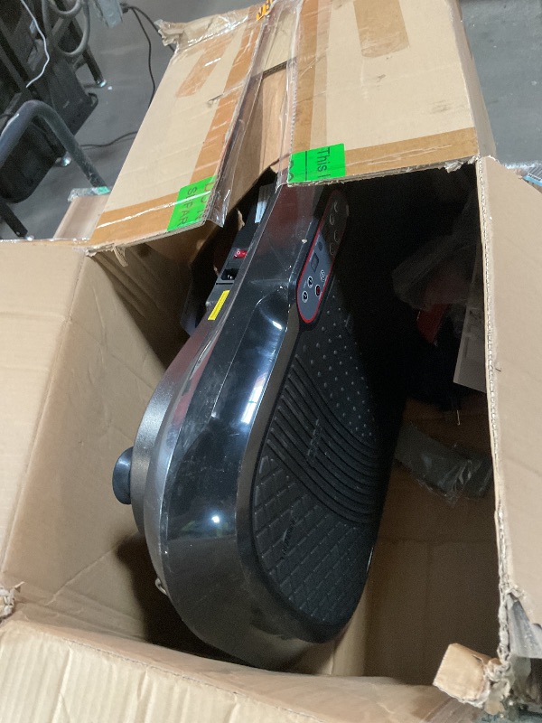 Photo 1 of ***USED/MAJOR DAMAGE/MISSING REMOTE/***Lifepro Waver Vibration Plate Exercise Machine – High-Intensity Vibration Plate for Lymphatic Drainage – Full-Body Workout Vibrating Platform with Loop Bands – Fitness Equipment for Strength & Toning