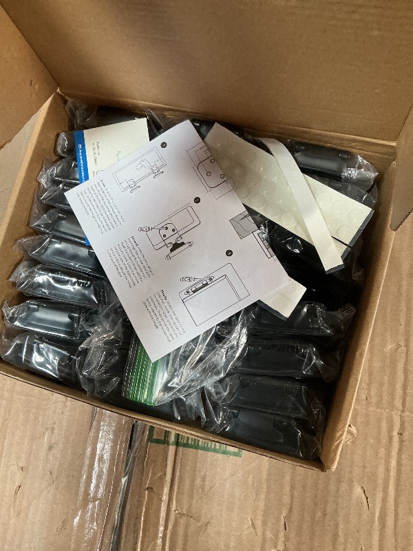 Photo 1 of ***HAS PARTIAL MISSING HARDWARE*** Ravinte 60 Packs (30 Pairs) 3/8" Inset Matte Black Cabinet Hinge, Self Closing Hinges for Kitchen/Bathroom/Furniture Cabinets & Doors. Decorative Hardware with Door Bumper.