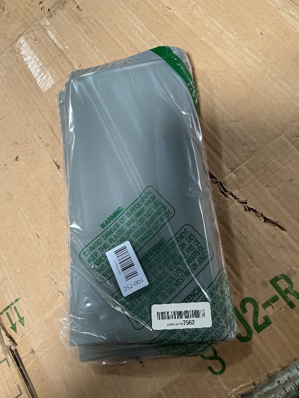 Photo 1 of 27×27inch Washer Drain Pan Silicone Mat, With Raised Edge Washing Machine Silicone Mat, Multi-function Non Slip, Soft Foldable Portable Waterproof Pad?grey?