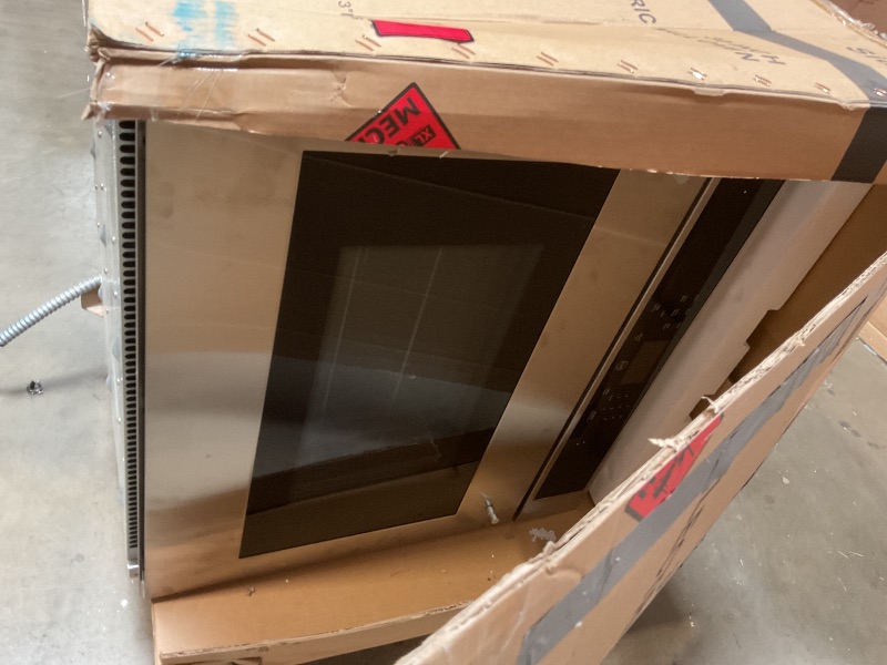 Photo 1 of *** MISSING HANDLE PARTS***30 inch Electric Single Wall Oven with Convection Fan Touch Control, Large Oven Capacity, 360° Rotisserie, Fingerprint Resistant Stainless Steel