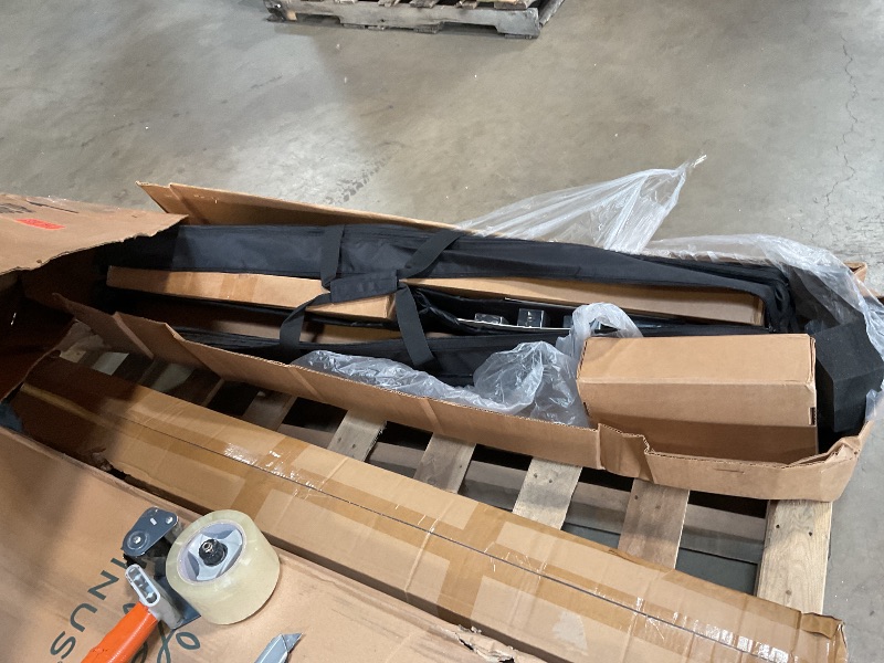 Photo 1 of *** UNKNOWN MISSING PARTS OR HARDWARE***Red House Tools EZ-Wings PRO+ 12’ Portable Miter Saw Station | Patented Modular Design | For Use with Any Portable Miter Saw Stand or Chop Saw Stand for Woodworking | RED