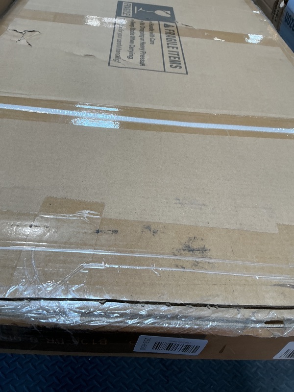 Photo 1 of ** selling as partial set. Box B of set**COMHOMA Shed Outdoor Storage Shed Metal,Lockable Doors Tool Sheds with Sloping Roof,Steel Garden Shed with Air Vent for Backyard,Patio,Lawn,Poolside(Brown,8'x6')