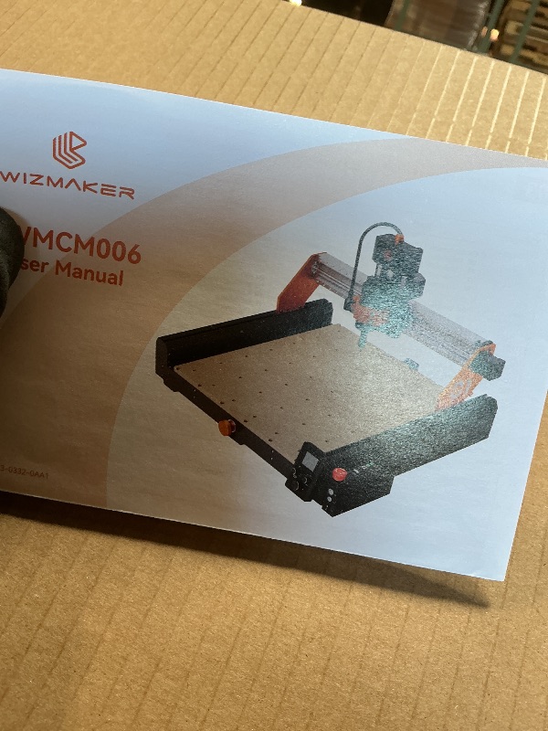 Photo 1 of ***FOR PARTS ONLY/ MISSING ASSEMBLY PIECES*** Artsian 01 CNC Router Machine 300W Spindle Power, 0.01mm Precision, 4-Axis Intelligent Controller, 420×420mm Workspace, Aluminum, Brass, Wood, Plastic, PCB Professional Desktop CNC Engraver