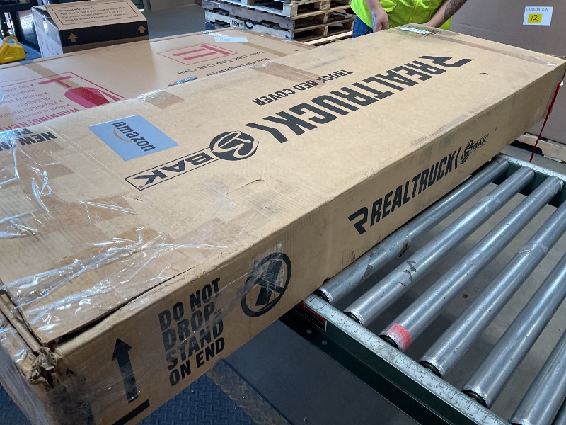 Photo 1 of ***FOR PARTS/ MISSING ASSEMBLY PIECES/ UNSURE OF STYLE TRUCK IT FITS***RealTruck BAK BAKFlip MX4 Hard Folding Truck Bed Tonneau Cover | 448227RB | Fits 2019-2026 Ram 1500 (New Body Style) w/RamBox w/or w/o Multifunction TG 5' 7" Bed (66.75")