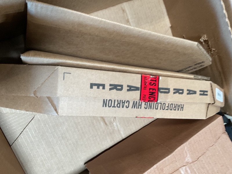 Photo 1 of ***FOR PARTS/ MISSING ASSEMBLY PIECES/ UNSURE OF STYLE TRUCK IT FITS***RealTruck BAK BAKFlip MX4 Hard Folding Truck Bed Tonneau Cover | 448227RB | Fits 2019-2026 Ram 1500 (New Body Style) w/RamBox w/or w/o Multifunction TG 5' 7" Bed (66.75")