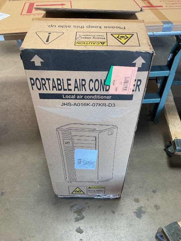 Photo 1 of *** USED/UNKNOWN MISSING PARTS ***Portable Air Conditioners - 2026 Upgraded 10000 BTU Portable AC for Room up to 450 Sq. Ft, 3 in 1 AC Unit with 24H Timer, Smart Sleep Mode, Remote Control, Air Cooler for Bedroom Kitchen Small-Rooms