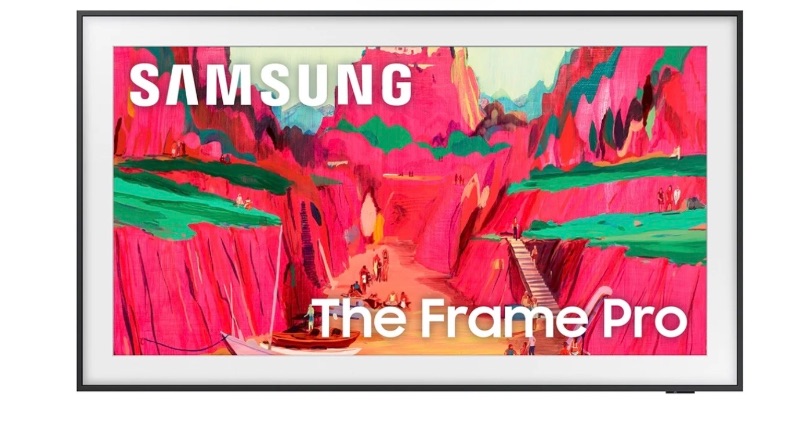 Photo 1 of ** dirt from transport**Samsung 75 inch The Frame Pro LS03FW 4K Neo QLED Mini LED Smart TV (2025)