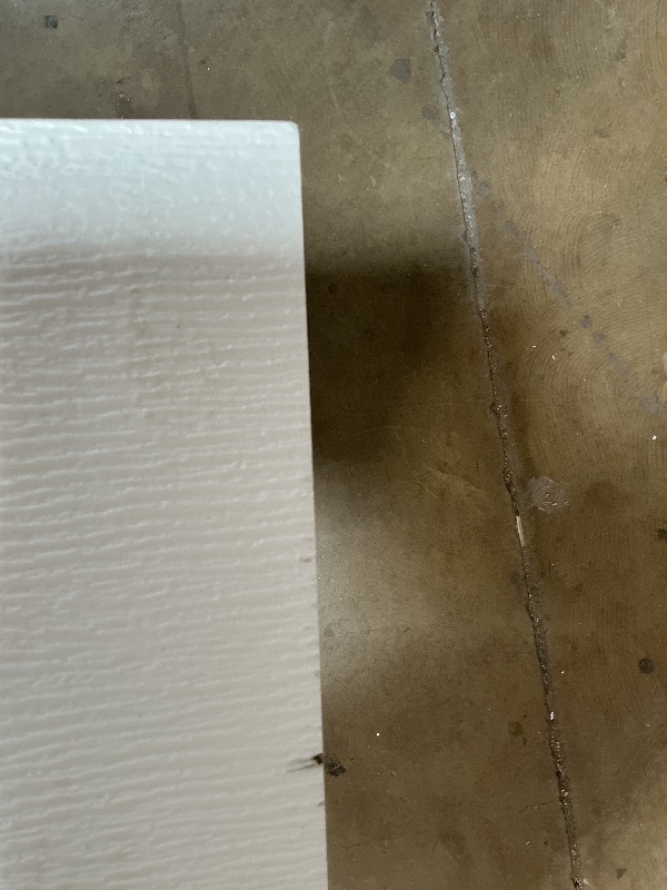 Photo 1 of **dirt/scrapes**9 1/4"H x 5/8"P x 96"L, TrueCraft PVC S4S Board, White