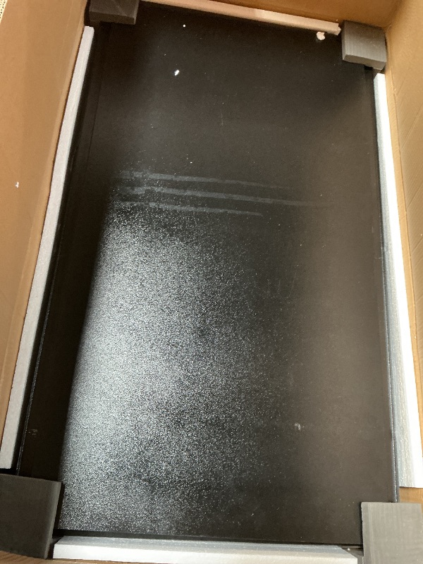 Photo 1 of **FOR PARTS ONLY/ DAMAGED ASSEMBLY PIECES*** Garvee 3 Drawer Lateral File Cabinet, Heavy Duty Metal Filing Cabinet with Locks for Home Office, Black File Cabinets with Business Card Holder for Legal/Letter/F4/A4 Files