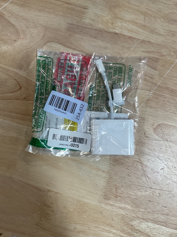 Photo 1 of **MISSING SMALLER CONNECTOR ATTACHMENT*** SZHAIYIJIN SD Card Reader for iPhone, Memory Card Reader with USB Camera Adapter Plug and Play Trail Game Camera Viewer Supports SD and TF Card MicroSD Card Adapter for iPad No App Required