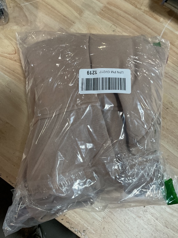 Photo 1 of ***stained***RUNS SMALL*** ANRABESS Womens Oversized Hoodies Long Sleeve Fleece Side Slit Hooded Sweatshirts Pullover 2026 Fall Outfits Y2K Clothes Coffee Grey Medium