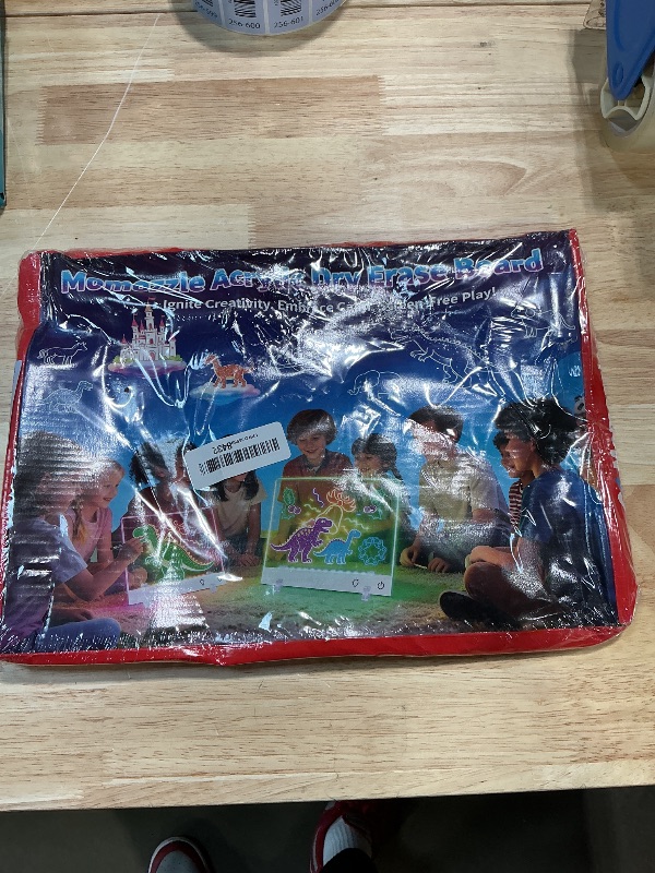 Photo 1 of **FACTORY SEALED/ BOX IS DAMAGED / UNTESTED*** Led Drawing Board with 13 Light Effects, 17" Rechargeable Glow Doodle LED Note Board with Colors, Neon Light Up Drawing Tablet Gifts for Kids for Education Birthday Christmas Gift Ideas