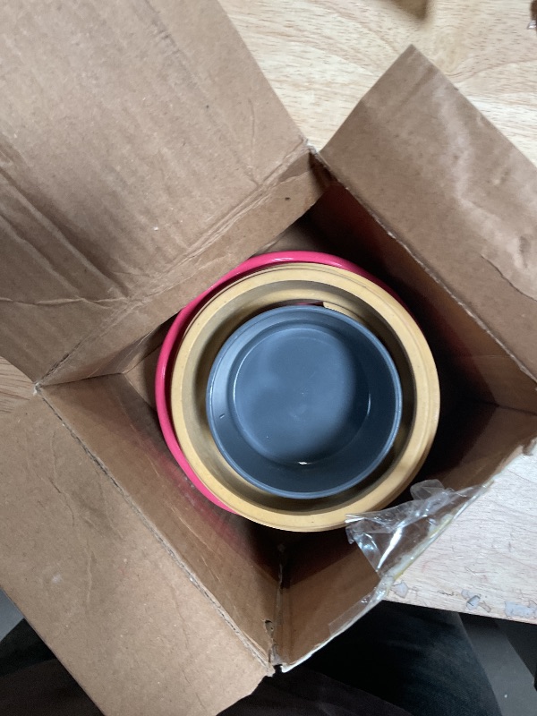 Photo 1 of ***FOR PARTS ONLY/MISSING ASSEMBLY PIECES*** TOHONGADON Dog Toys for Aggressive Chewers, Dog Enrichment Toys, Anxiety Relief for Dogs Toy, Indestructible Frozen Treat Toy National Pet Day Gifts for Large Dogs Peanut Butter Reduces Anxiety, Donut