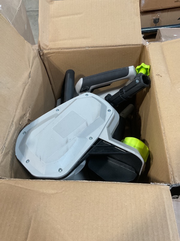 Photo 1 of 14-Inch Corded Electric Snow Blower, 1500w High-Power Snow Blower, 3500rpm Speed, 20-Foot Snow Throwing Distance with Adjustable Chute and 12A Brushed Motor, Suitable for Yards, Driveways, Sidewalk