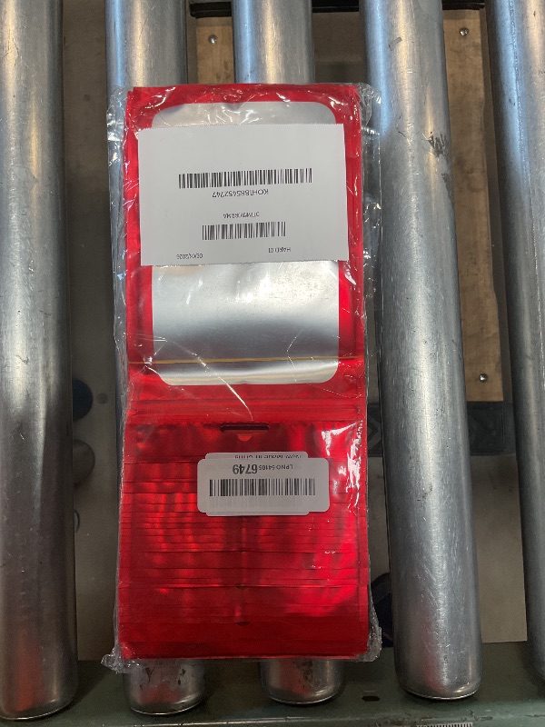 Photo 1 of 100 PCS Resealable Mylar Bags with Frosted Clear Window Packaging Bags Foil Pouch Zipper Bag for Food Self Sealing Storage Supplies (4.72x7.87, Red)