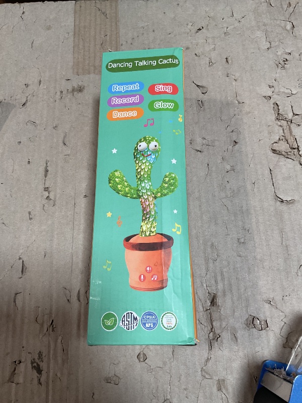 Photo 1 of ***BROKE***SANJOIN Cactus Baby Toy Talking Dancing Singing Adjustable Volume, Baby Girl for 1 Year Old, Infant Toys for 0-6 6-12 Months
