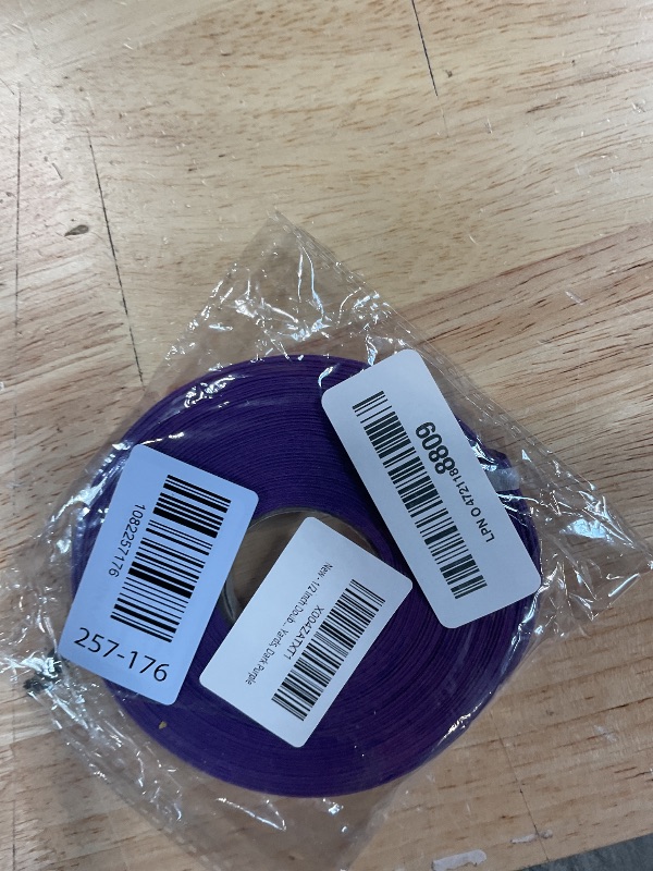 Photo 1 of 1/2 Inch Double Fold Bias Tape - Suitable for Sewing, Hemming, Quilting, Patching, and Edge Binding, Ideal DIY Sewing Gift - 10 Yards, Dark Purple