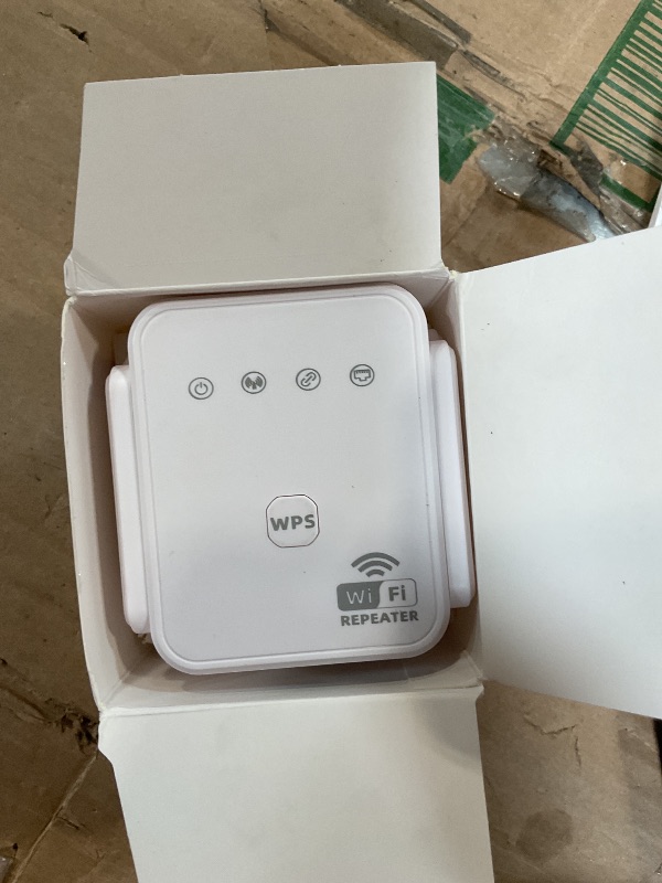 Photo 1 of 1200Mbps WiFi Extender Signal Booster for Home, Dual Band 5GHz/2.4GHz Wireless Internet Repeater with 4 External Antennas, Covers Up to 3600 Sq.ft & Supports 80 Devices, AP Mode with Ethernet Port