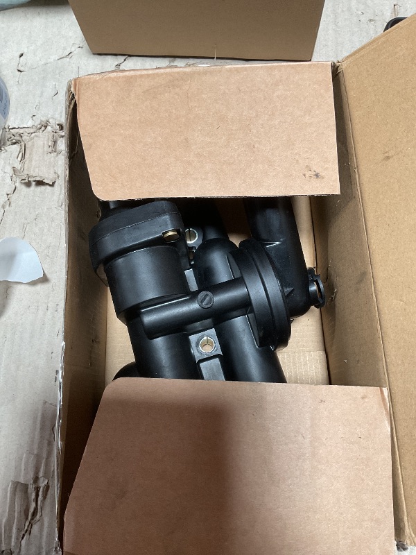 Photo 1 of ***MISSING PIECES***FILTERUP 68003582AB Engine Coolant Thermostat Housing Assembly Compatible with Dodge, Chrysler, Jeep - Journey 09-20, Avenger 09-14, Compass Patriot 07-17, Caliber, Sebring, 200 4Cyl 2.4L 2.0L