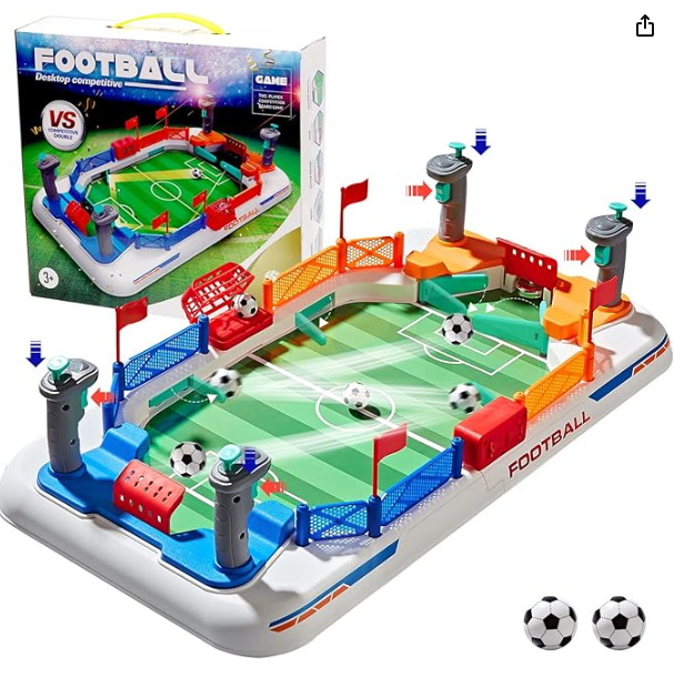 Photo 1 of ***PHOTO FOR ITEM REFERENCE/ NOT EXACT**** COUOMOXA Soccer Board Game for Kids: Mini Foosball Table Game - Interaction Soccer Toys for 3 4 5 6 7 8-12 Year Old Indoor Family Playroom Party - Perfect Birthday Sports Gift for Boys Girls