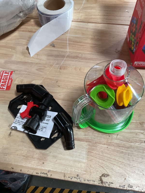 Photo 1 of 18-Piece Engine Oil Funnel Kit, 1.59QT/1.5L Automotive Oil Funnel Set with 12 Adapters, Elbow Fitting, Arrow Screen and Magnetic Storage Hooks Tray, Compatible with GM, Ford, BMW, Audi, Land Rover Etc