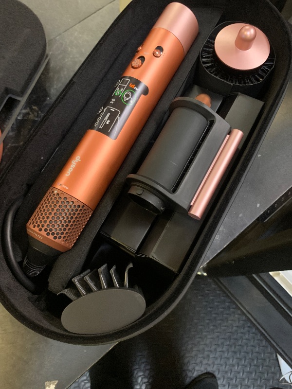 Photo 1 of Dyson Airwrap i.d. Multi-Styler, Allure Winner, Bluetooth Connected, No Heat Damage, 6-in-1 Versatility, Intelligent Hair Styler