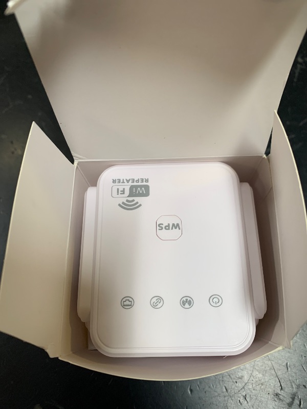 Photo 1 of 1200Mbps WiFi Extender Signal Booster for Home, Dual Band 5GHz/2.4GHz Wireless Internet Repeater with 4 External Antennas, Covers Up to 3600 Sq.ft & Supports 80 Devices, AP Mode with Ethernet Port
