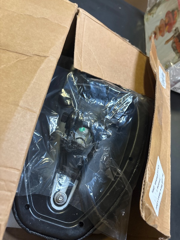 Photo 1 of NAIXTYRE Adjustable Electric Scooter Seat Suitable for 5.2-5.75 inch Scooter Deck Upgraded and Enlarged Waterproof seat Cushion Shock-absobing Riser Stable and Firm, Adjustable Height