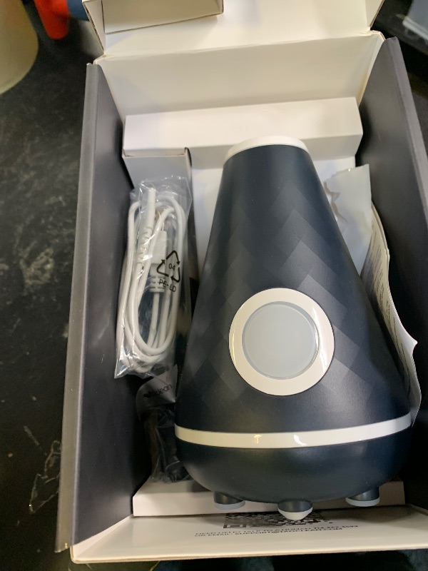 Photo 1 of Tao Clean UV Sanitizing Sonic Toothbrush and Cleaning Station, Electric Toothbrush, Dual Speed Setting, Midnight Blue