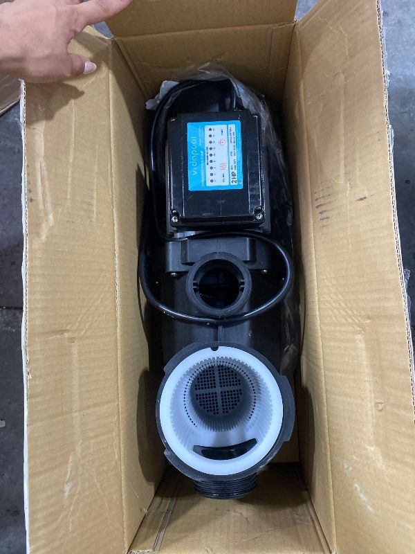 Photo 1 of Vidapool 2HP In/Above Ground Pool Pump with Timer 8120GPH High Flow 220V Powerful Self Primming Swimming Pool Pumps with Filter