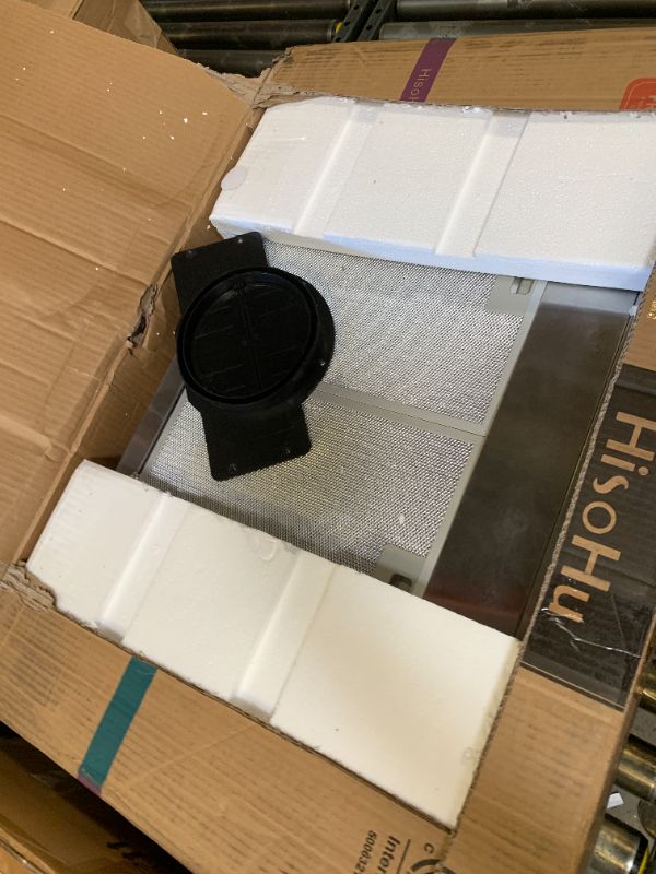 Photo 1 of 30 Inch Under Ducted Cabinet Range Hood with 1200 CFM, 3 Speed Gesture Sensing Kitchen Exhaust Hood & Touch Control Panel, Stainless Steel Stove Vent Hood with 2 LED Lights