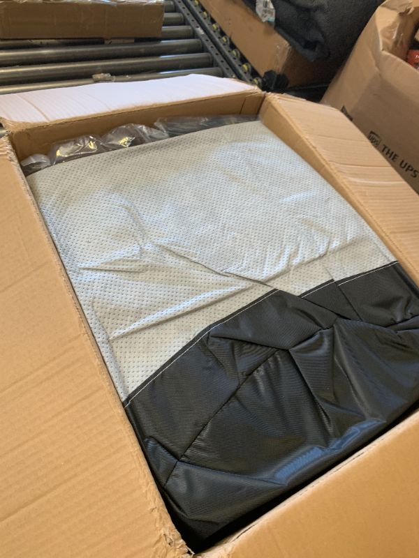 Photo 1 of Mofeez RV Cover, 24-27ft Travel Trailer Cover, Heavy Duty 7 Layer Top Anti-UV Windproof Waterproof Camper Toy Hauler Cover with Tire Cover, Gutter Cover, Jack Cover