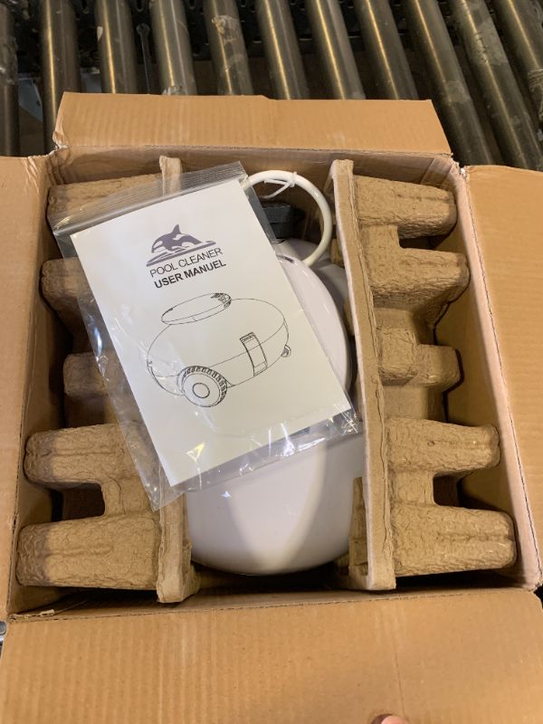 Photo 1 of [2026 New] AQUVII K2 Cordless Robotic Pool Cleaner, 120 Mins Runtime Pool Vacuum, Strong Suction for Above-Ground & Inground Pool Flat Pool up to 860 Sq.ft, Auto-Parking & Lightweight