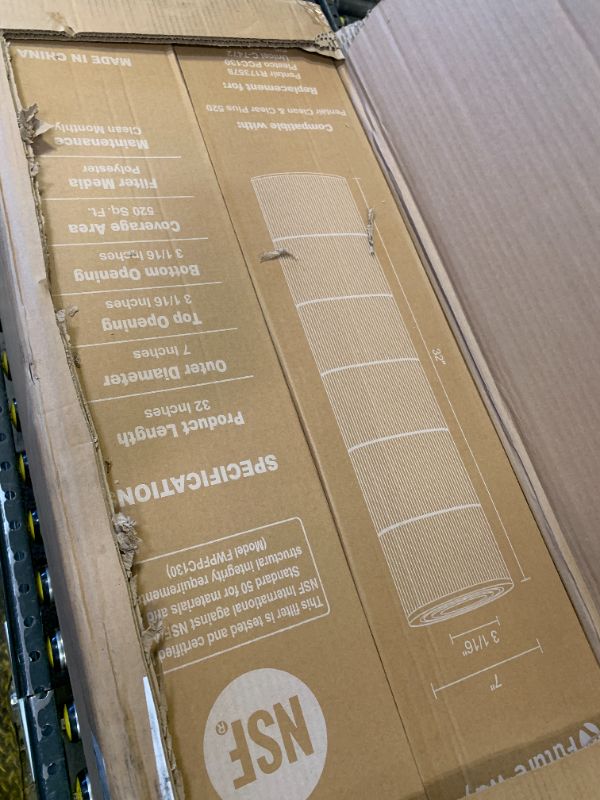 Photo 1 of Future Way 4-Pack CCP520 Pool Filter Cartridges Replacement for Pentair Clean & Clear Plus 520, Replace Pleatco PCC130, Pentair R173578, 520 sq.ft
