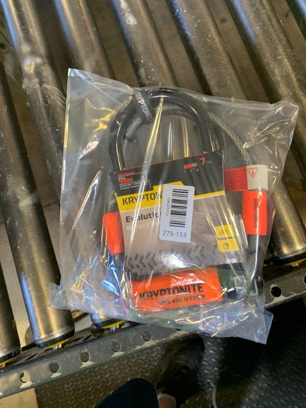 Photo 1 of Kryptonite Evolution Mini-7 Bike U-Lock, 13mm Steel Shackle, 4 ft Cable