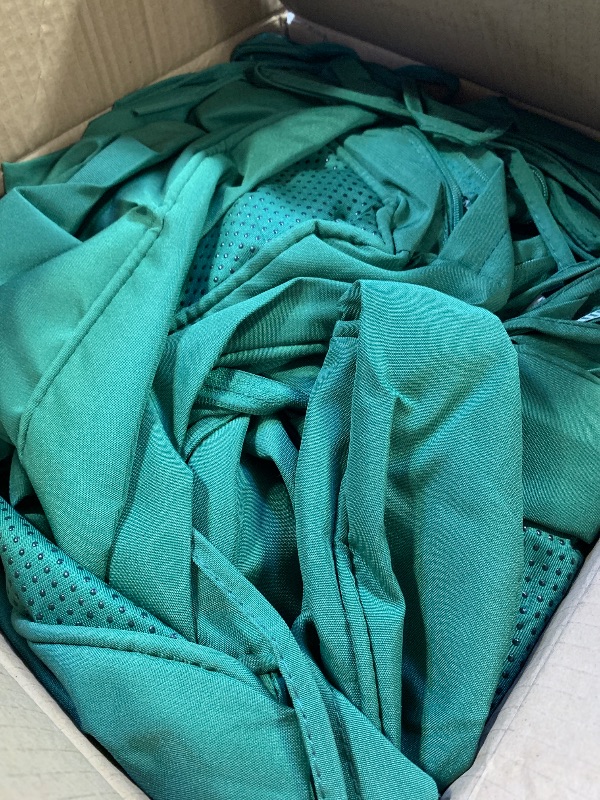 Photo 1 of Aoxun 14pcs Patio Cushion Covers Replacement, Waterproof Outdoor Furniture Cushion Covers with Zipper and Non-Slip Bottom, Patio Sofa Couch 3 Sizes for Patio Sectional, Covers Only (Green)