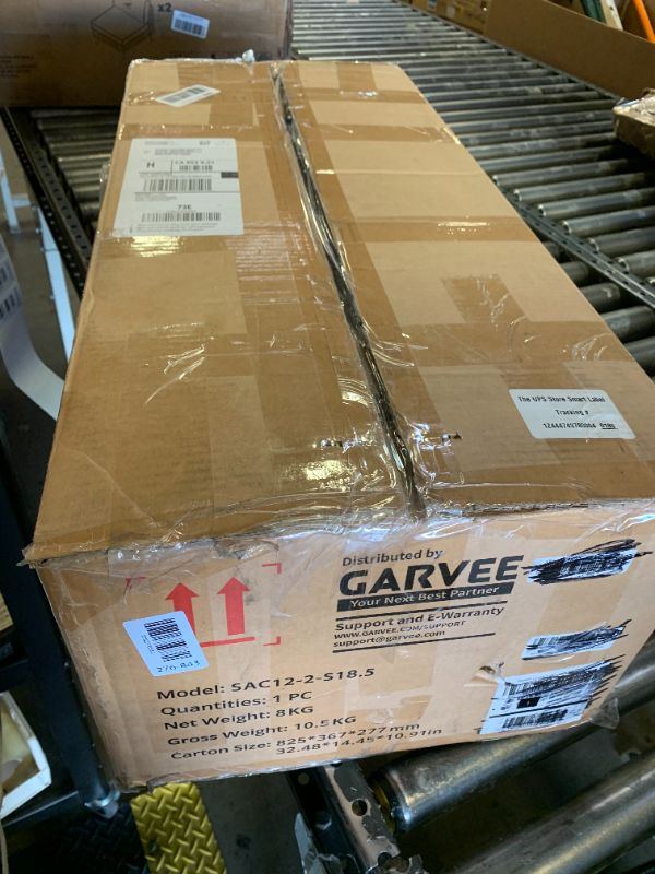 Photo 1 of Garvee 8,000 BTU AC Unit, 3-in-1 Portable Air Conditioner with Cooling, Dehumidifier & Fan for Rooms up to 350 sq.ft, Remote Control, Sleep Mode, Timer & Window Kit