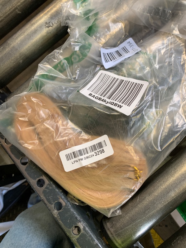 View 2 of GOO GOO Tape in Hair Extensions Human Hair, O18G/22G(L) Golden Beige Blonde with Ash Highlights, 20inch 50g 20pcs, Skin Weft Seamless Invisible, Silky Straight with Thick Ends, Remy Human Hair