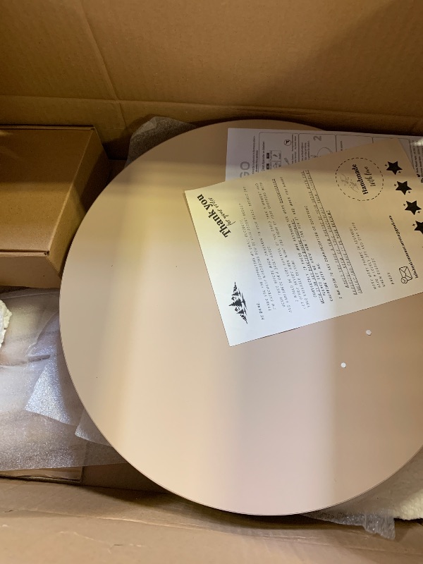 Photo 1 of Small Spaces Nesting Coffee Table Set of 3, Minimalist Space Saver Modern Round Side Table for Couch, Sofa, Bedside, Coffee and Snack Tray for Living Room (Cappucino)