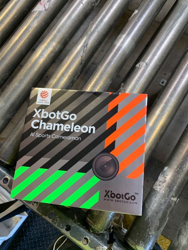 Photo 1 of XbotGo Chameleon AI Auto Sports Action Camera - 4K 60FPS Soccer Camera and Basketball Tracking Camera for Team Sports, Live Streaming, No Subscription, Works with iOS & Android (Lava Graphite)