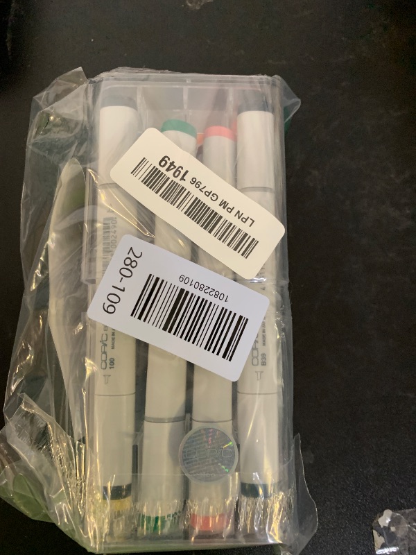 Photo 1 of Copic Sketch, Alcohol-Based Markers, 12pc Set, Basic