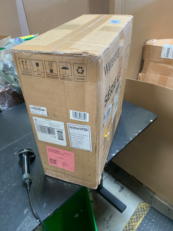 Photo 1 of Waterdrop G5P500A Alkaline Mineral pH+ Reverse Osmosis Water Filter, NSF/ANSI 58 & 372 Certified, 8 Stage Reverse Osmosis System, 500G RO Water Filtration System, 2:1 Pure to Drain, Reduces TDS