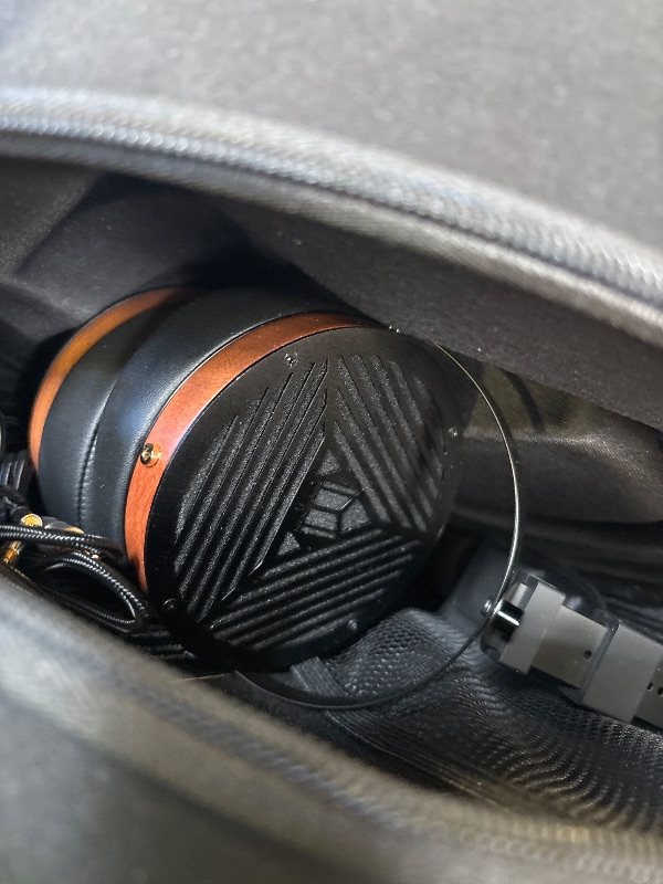 Photo 1 of Monolith Over Ear Planar Magnetic Headphones - With 106mm Driver, 50 Ohm, 10 Watt Maximum Power Handling, Open Back Design, Comfort Ear Pads For Studio/Professional, Black/Wood
