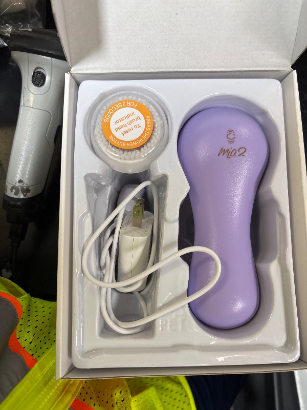 Photo 1 of Clarsonic Facial Cleansing Brush System, Mia 2 Sonic Face Scrubber, Lavander